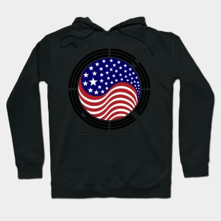 Korean American Multinational Patriot Flag Hoodie